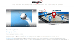 Desktop Screenshot of gps-bolivia.com